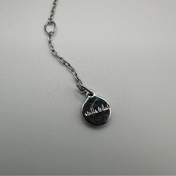 Stella & Dot Pave Chevron Silver tone Necklace with 3 Interchangeable Layers - Picture 7 of 16